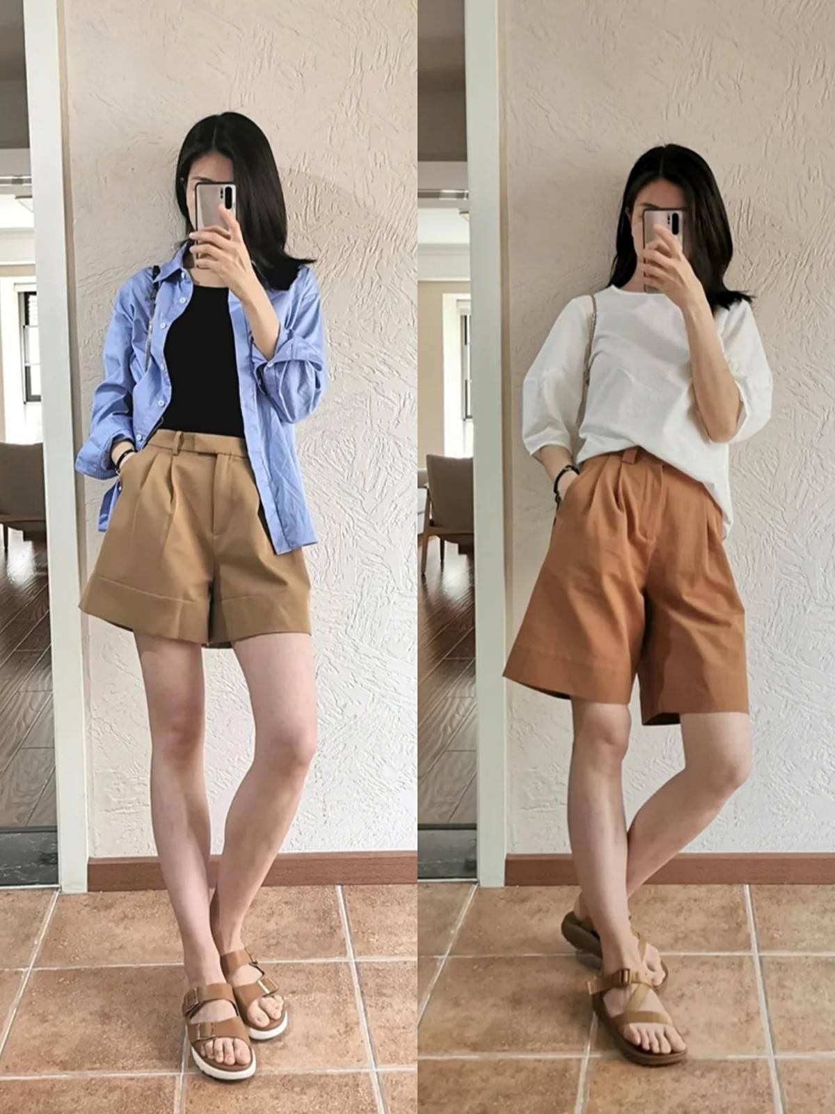 牛仔裤|真会穿的中年女人，衣橱里都有这4种裤子，简约实用又显身高腿长