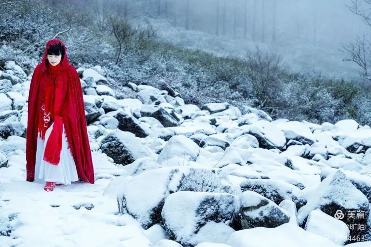 天台|虎年吉祥! 天台苍山顶万年石浪的雪境, 如童话, 如传奇!