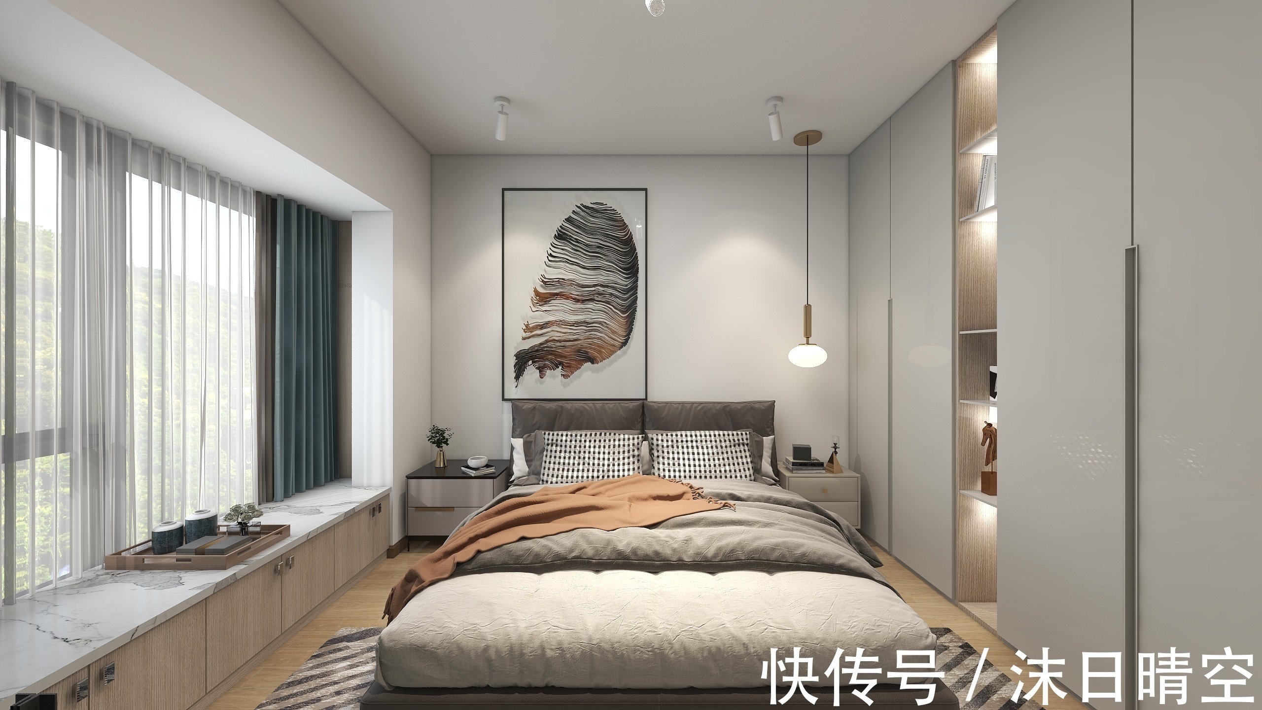 鲁班装饰|【鲁班装饰】双河湾150.8㎡现代轻奢风格，时尚奢华感