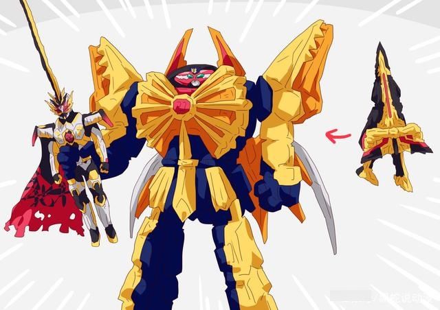 玩梗|假面骑士圣刃:如果所罗门的螺旋剑也能变身 我偷我自己的机器人