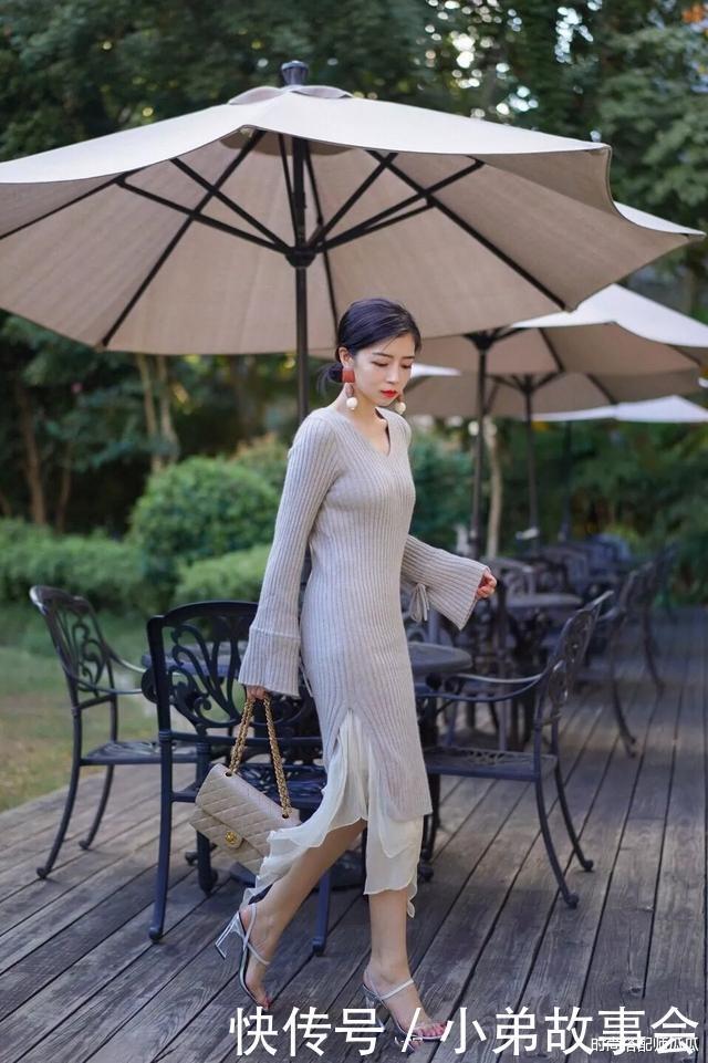 今年流行的针织衫还不会穿跟着三木博主这样穿,时髦又减龄