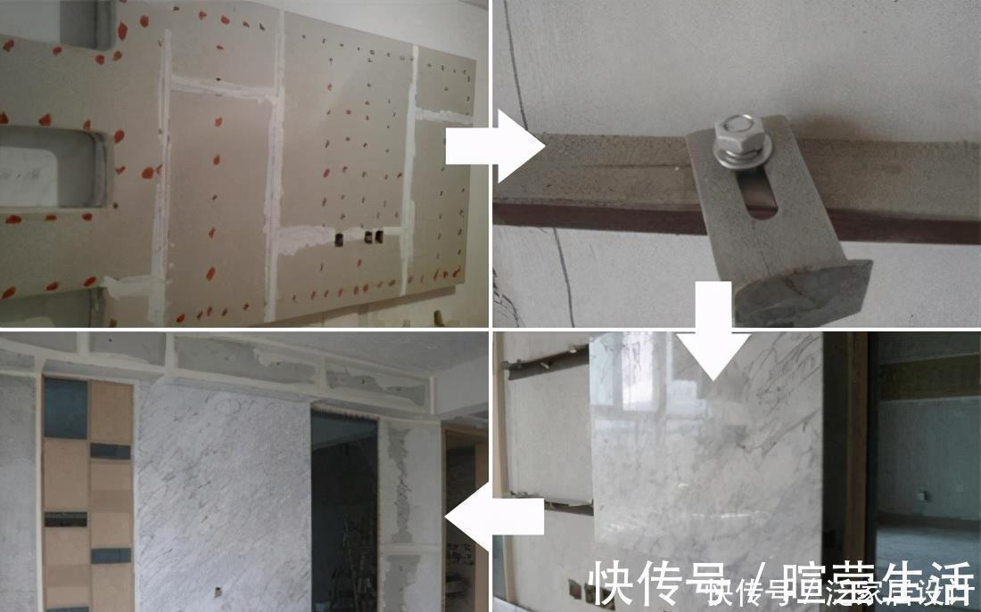 大理石|家里电视背景墙太普通?看看这些设计,背景墙也能凹出时尚造型