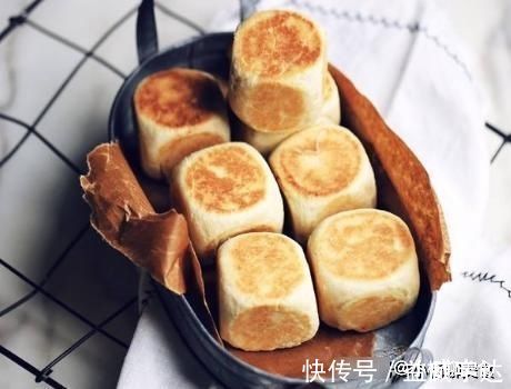 网红仙豆糕想吃不用买,教你用平底锅在家做,软糯清香还低糖