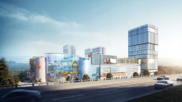 建筑面积|栖霞新地标！宝龙城最新效果图来了