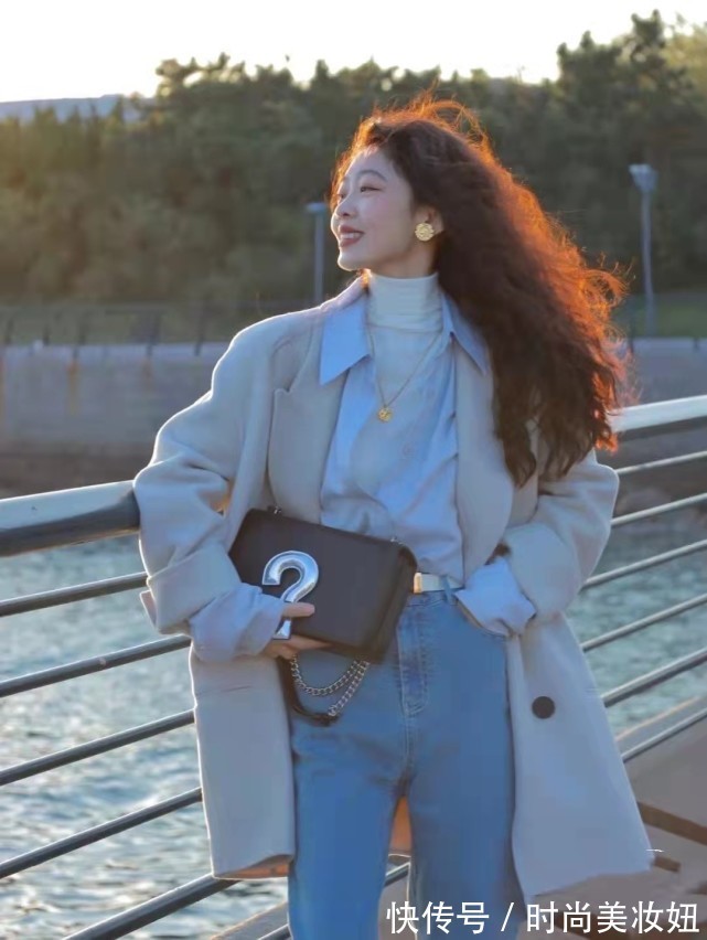 毛呢|“衬衫”还是叠穿更显气质,3种叠穿搭配示范,洋气又高级