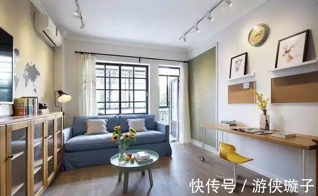 鞋凳|100平旧房改造,这样的北欧风真好看