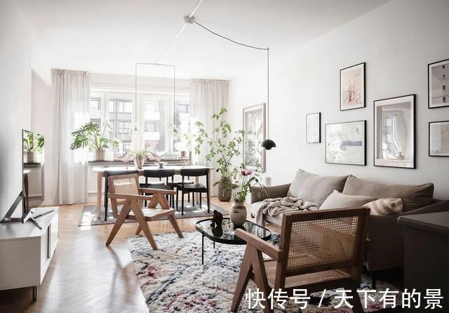 小白砖|67㎡长条户型靠开放式大两倍，也太通透了吧