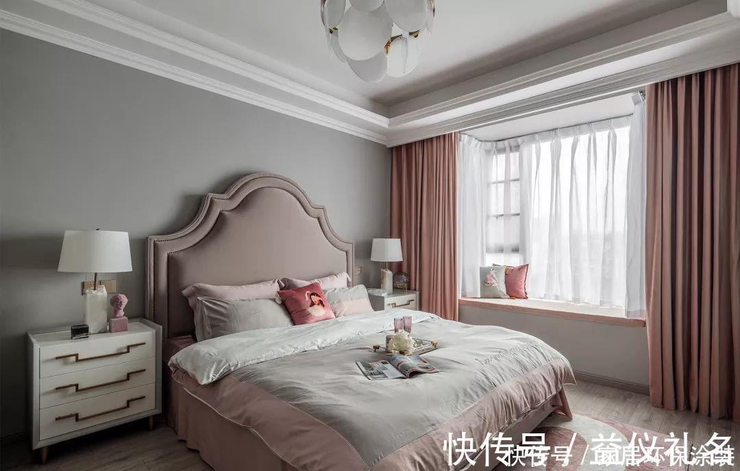 优雅|她家128㎡轻奢美式风，优雅大气，一不小心美成为了样板间！