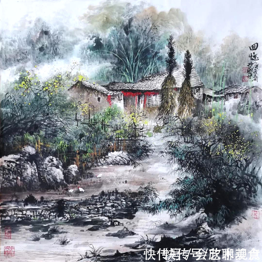 林海平！名家风采——赏林海平山先生彩墨山水画