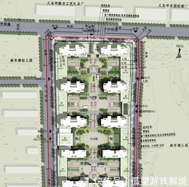 义乌市|10栋高层,748套住宅!义乌又一集聚项目规划出炉!