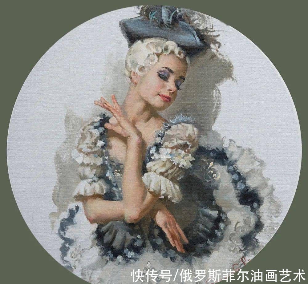 圣彼得堡$俄罗斯画家阿纳斯塔西娅·沃斯特雷佐娃漂亮油画作品欣赏