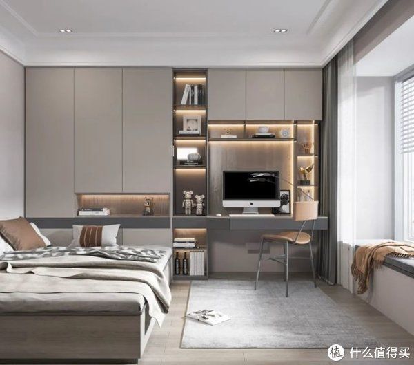 卧室|大卧室已经不流行了,2022年10㎡的卧室流行这样设计,高级有面!