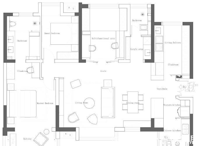 装修|144㎡简约新房，全屋配色让人极度舒适！