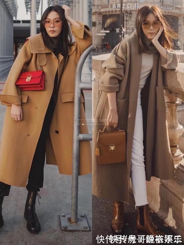 穿搭 不会穿驼色大衣的看过来,学会这4种搭配方式,既保暖又洋气