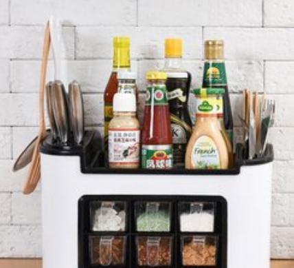 调味料|建议大家：厨房别再摆瓶瓶罐罐了，学她家这样做，干净整洁又实用