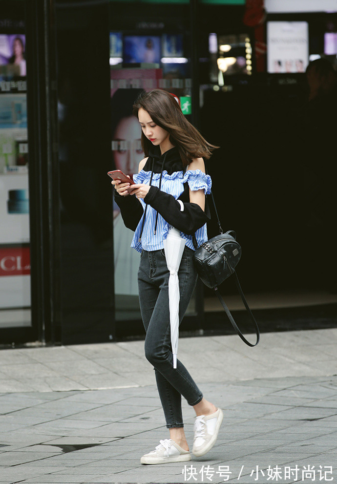 清新 重庆街拍,今年最流行的潮流清新穿搭,约会旅行你的搭配选择