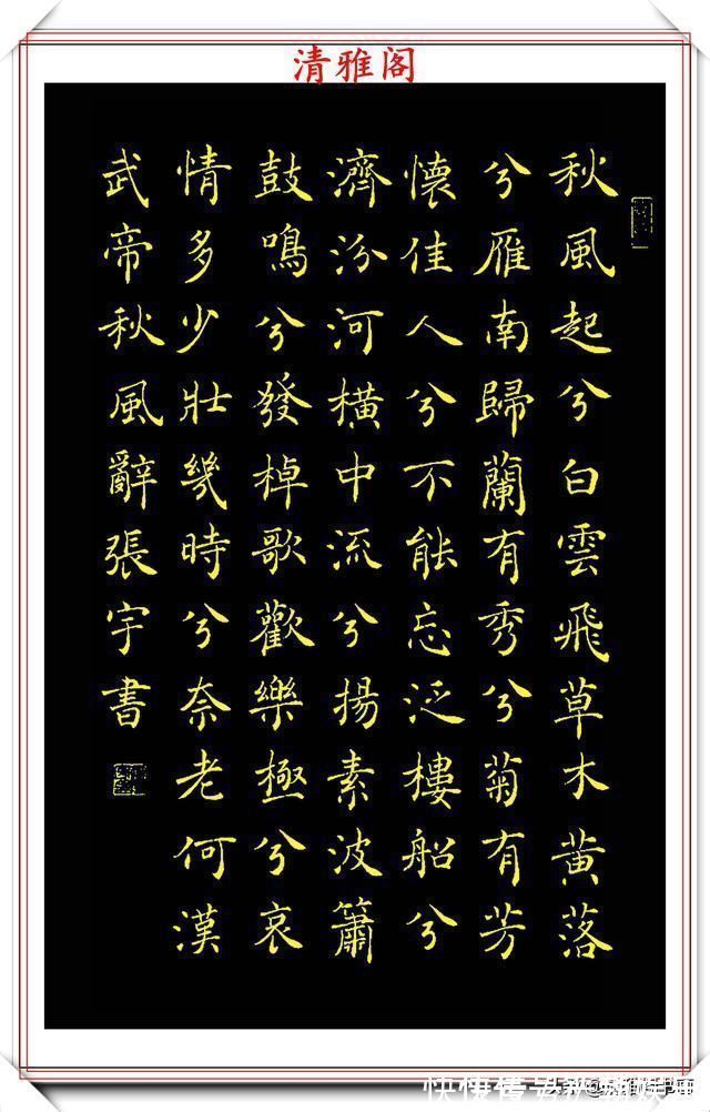 二田&中书协著名书法家张宇,楷书《人间词话》欣赏,现代书法的登峰