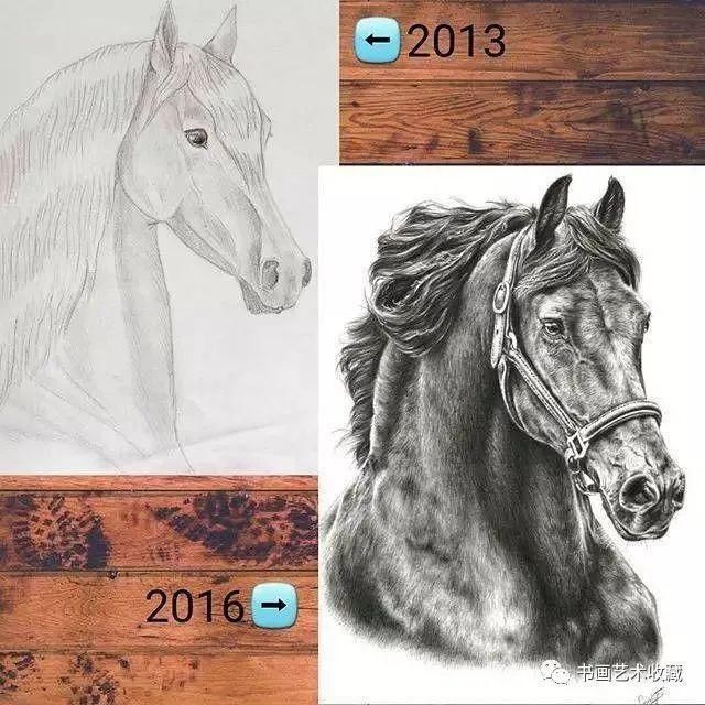  美女|一匹马画了16年！美女学渣逆袭成功，坚持下来很酷！