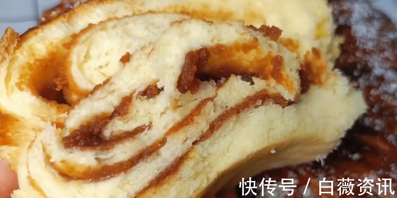 一斤面粉两个鸡蛋，我做出美味的大面包，香甜松软，比买的还好吃