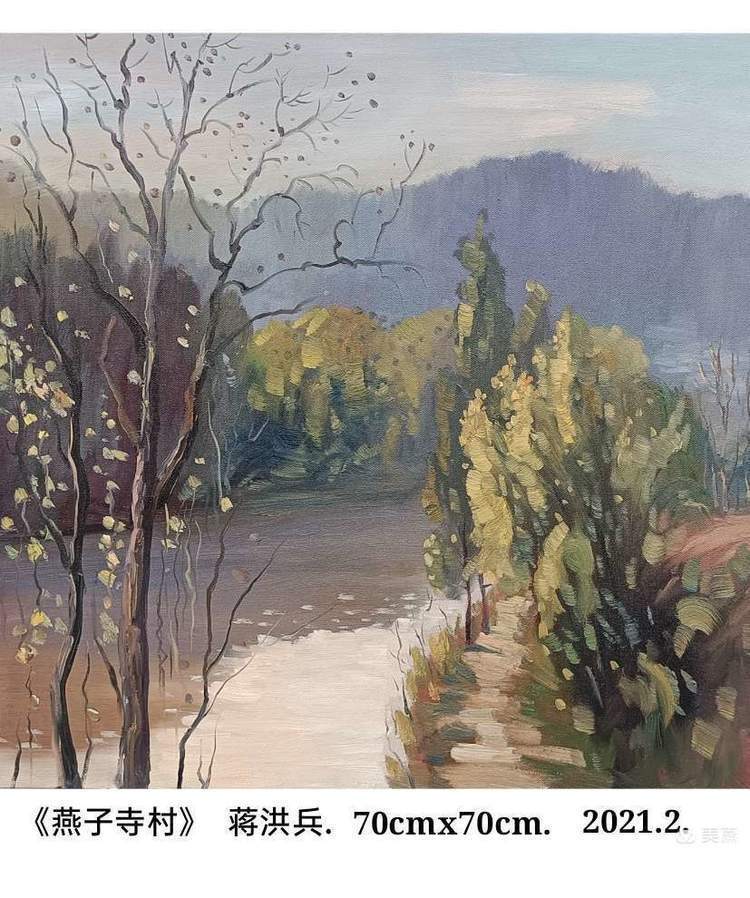 当代中国写意油画——蒋洪兵风景油画作品欣赏