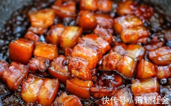 五花肉|做红烧肉用白糖还是冰糖?很多人做错,难怪肉发苦卖相难看