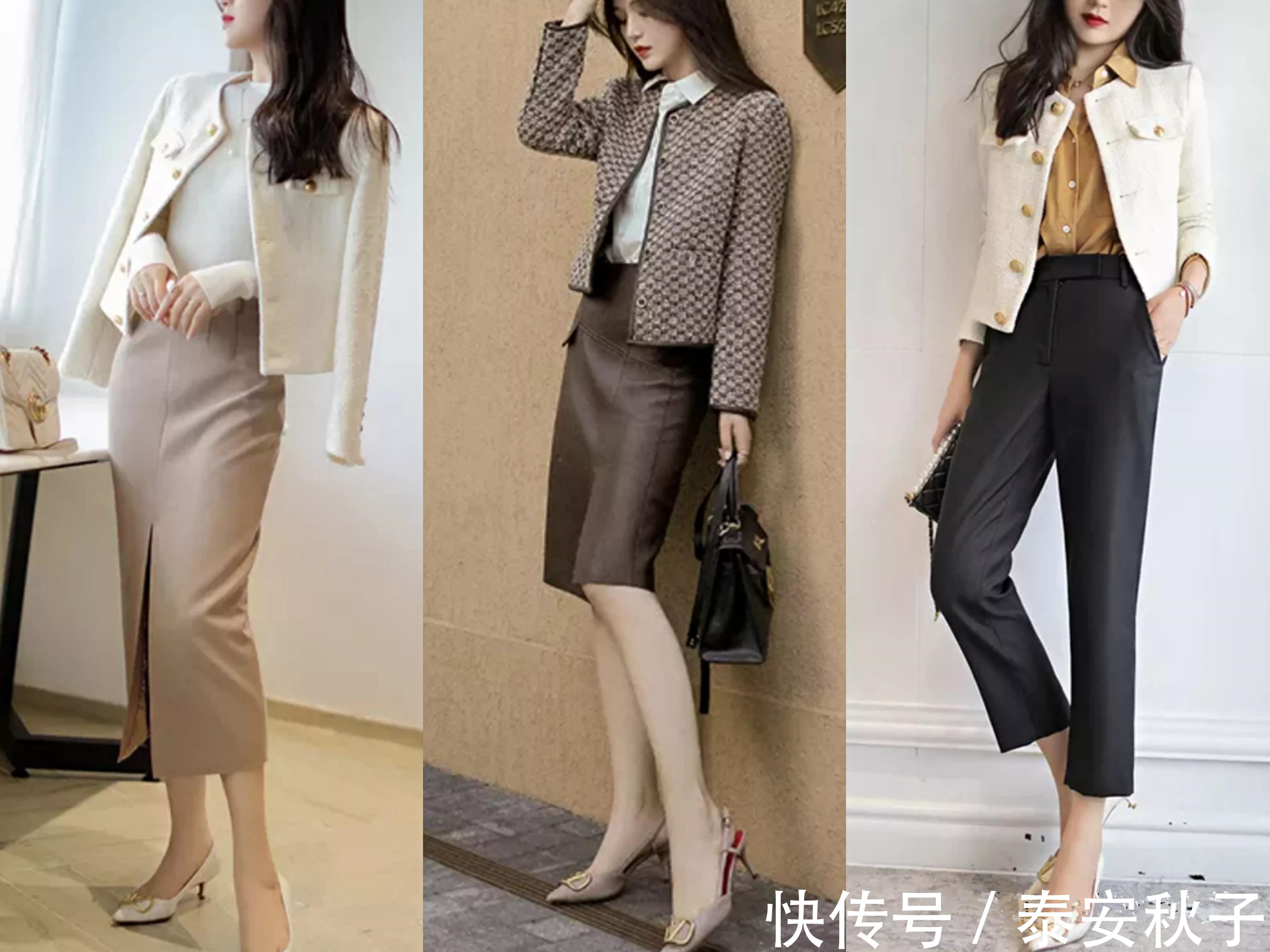 卫衣 有品位的女人:上班少穿卫衣+打底裤!学美女这样穿:高级有韵味