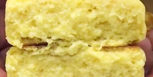 玉米面里面加一袋酸奶,蓬松暄软,百吃不厌,新手小白也能零失败