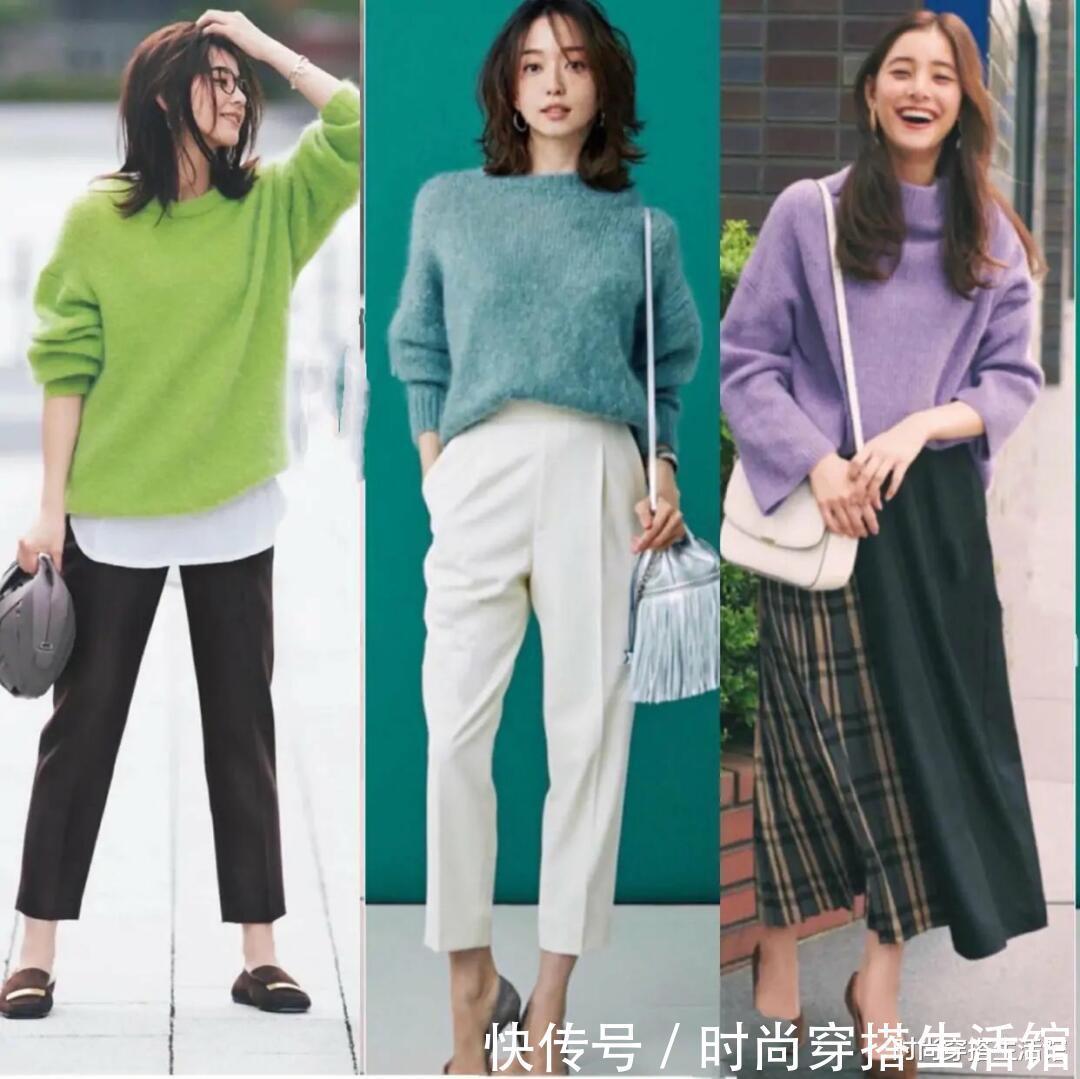 奔四的女人不必刻意“装嫩”，瞧这位博主这样穿，精致减龄又洋气