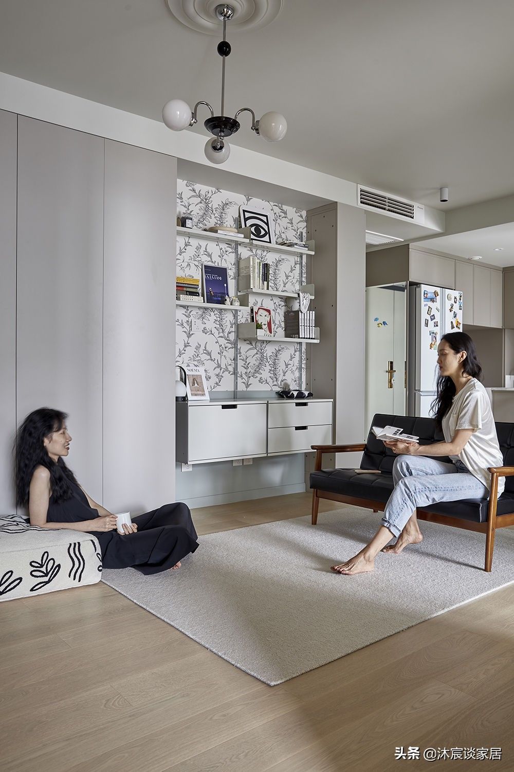 客餐厅|3处完美改造术,她让采光不好空间又小的房子,成为了理想居所