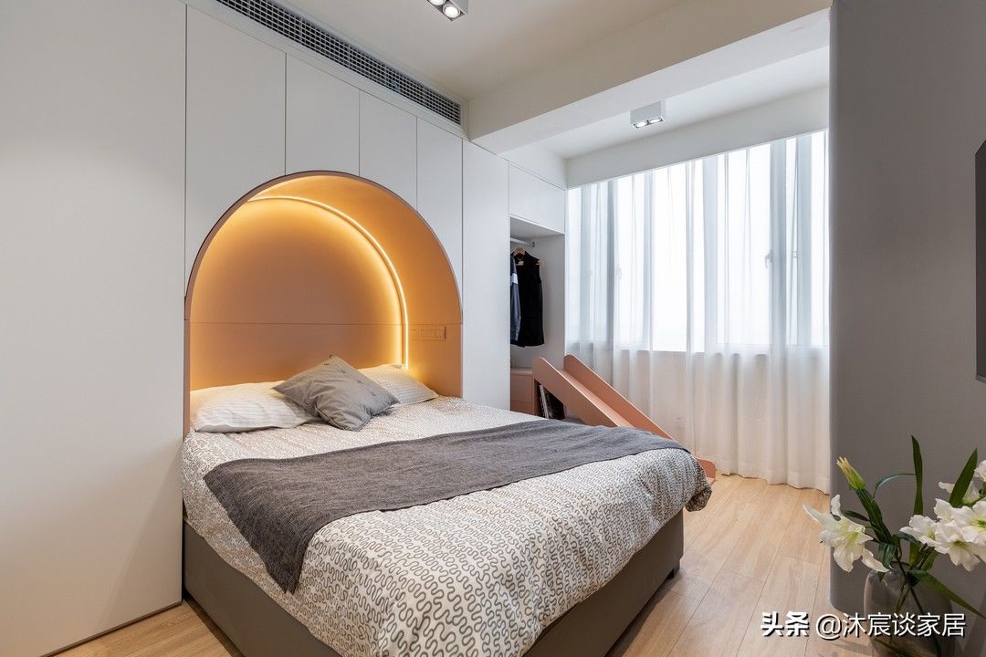 沐宸|看老破小如何“脱胎换骨”？重装34平小家，有三室有阅读区，惊艳