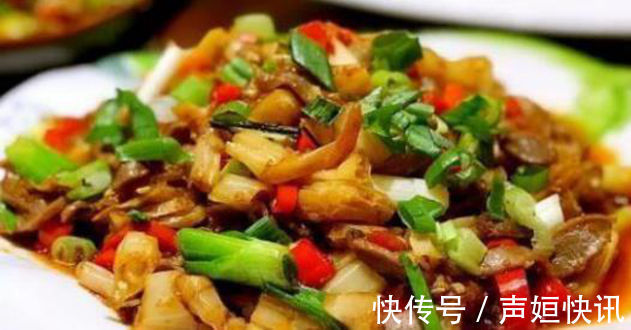切段|美食看看烩菜的家常做法，麻辣猪肝，葱爆羊肉，辣椒炒鸡胗