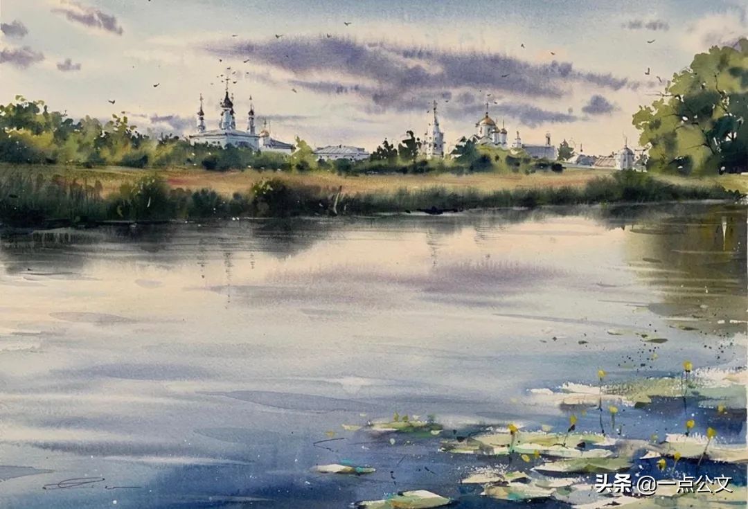 艺术家|流淌的水彩原来是这样的：充满活力与动感