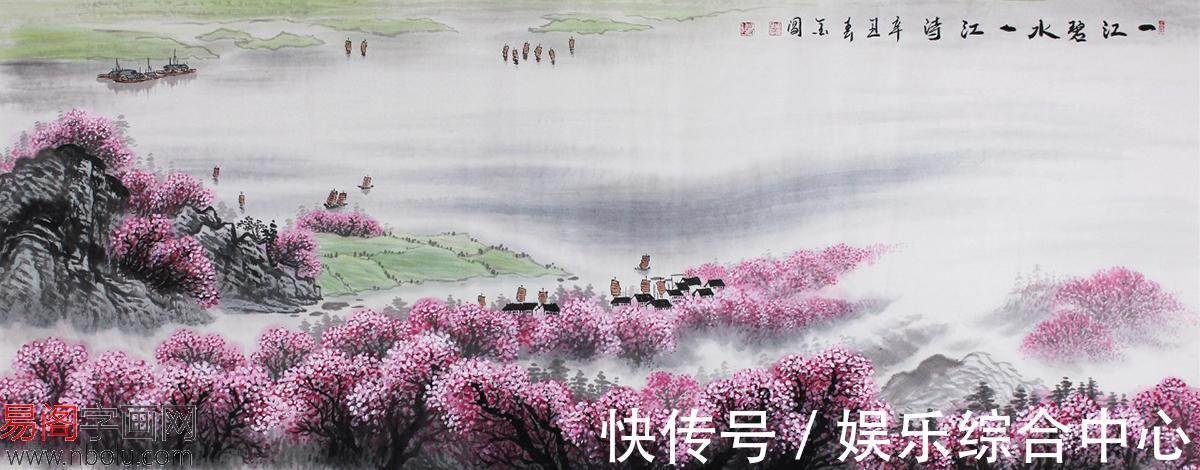 画家&山水之美，诗意之境，尽在画家周金阊的山水画里