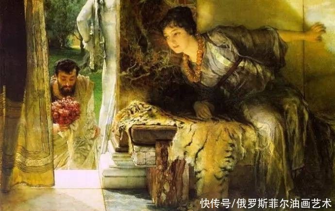 英国绘画大师阿尔玛-塔德玛女性人物油画作品欣赏