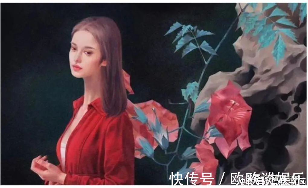 四川美术学院!80后艺术家,将西方油画意境发挥得淋漓尽致,看上去极具美感