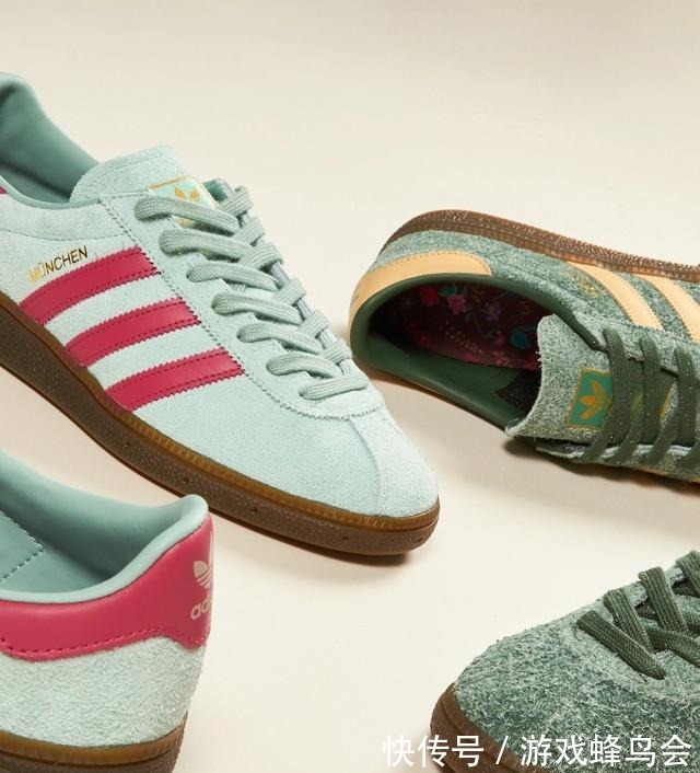 美图 质感不输联名!全新adidas München实物美图曝光!