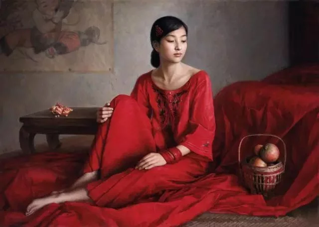 美女画家笔下的女孩 美女画家笔下的女孩