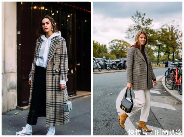卫衣套装+大衣保暖又流行!可连维密超模上身也臃肿,怎么破?