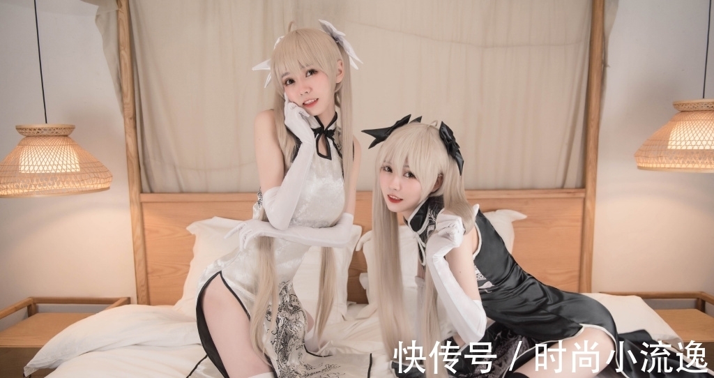 性感|穹妹cosplay性感旗袍丝袜长腿写真图片