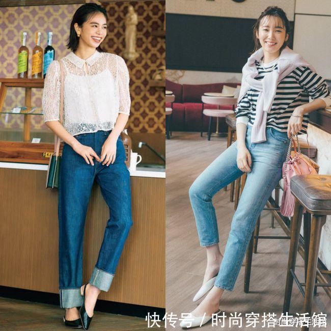 白色衬衫|穿“牛仔裤”的时候,如果搭配上衣?这些实用搭配技巧,值得借鉴