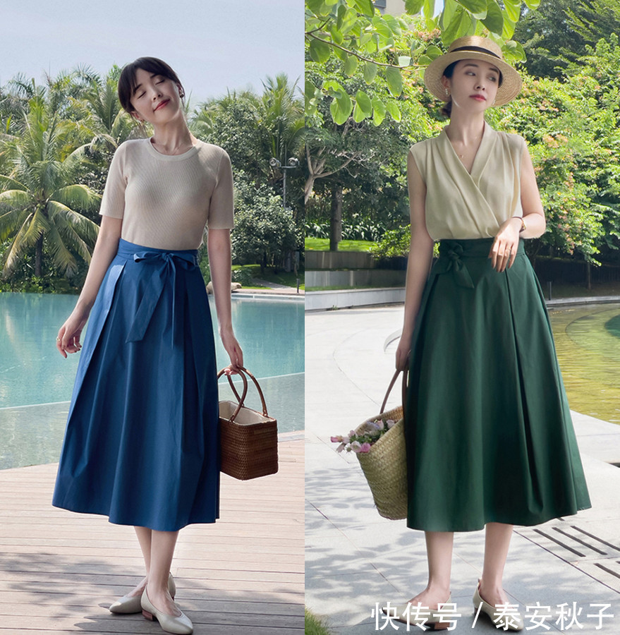 小姐姐|有一种款式,会让女人爱上瘾?它便是“清爽宜人”的半身裙!