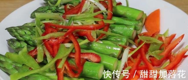 芦笋这样做太香了,原汁原味,营养又下饭,我家一周吃6次超解馋!