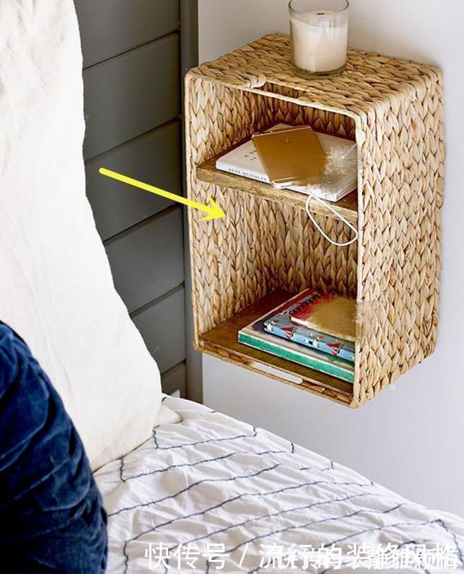收纳|床头柜真心没必要放,换成抽拉板作用性更强,卧室再小也能装!