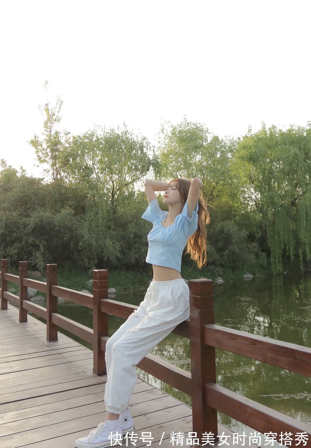 女神|学院风风格的穿搭，演绎一枚时尚清新的甜美校园女神