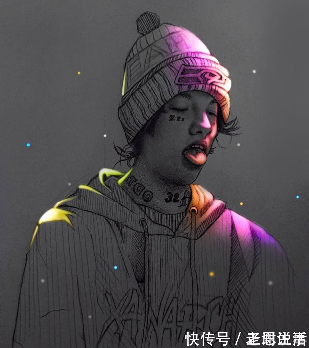 笔刷@素描会发光想要画出这种效果,其实只需几分钟