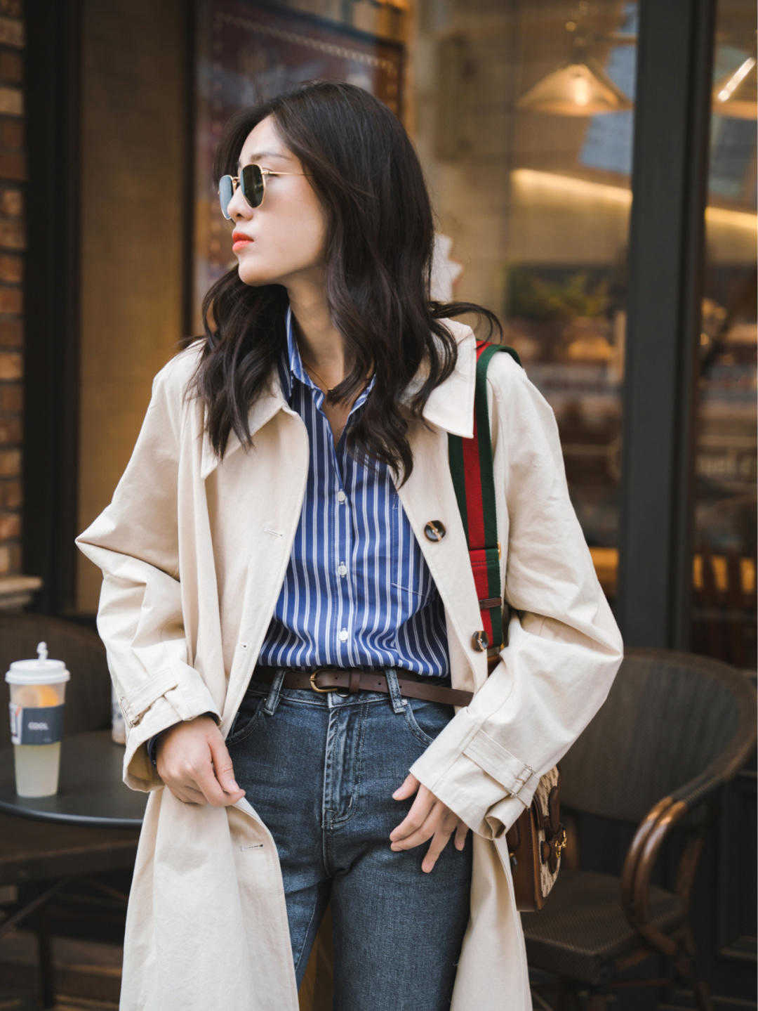 穿搭|长款会视觉疲劳，还难搭配，不，至少风衣不会