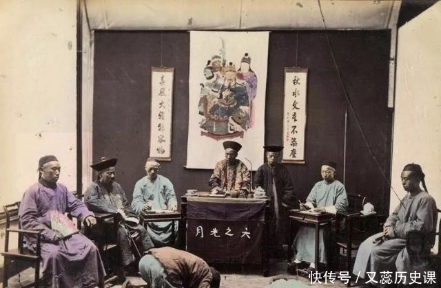 大员|晚清官员老照片:县太爷出行排场大,朝廷大员个个派头十足