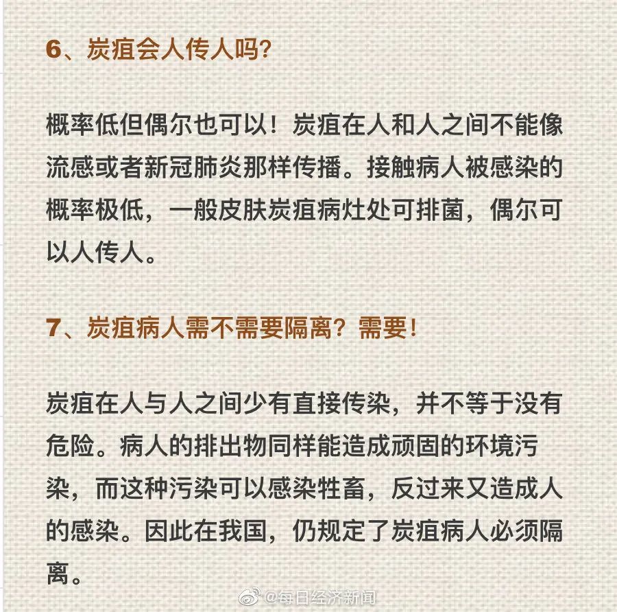刘胡兰|警惕！一地发生疑似皮肤炭疽疫情