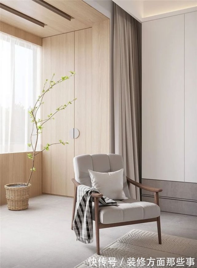 舒适感|130平四室三厅简约原木设计,展现优雅品质