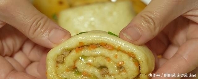 终于找到了!早餐最好吃的做法,不蒸不油炸,层层裹着馅料,真香